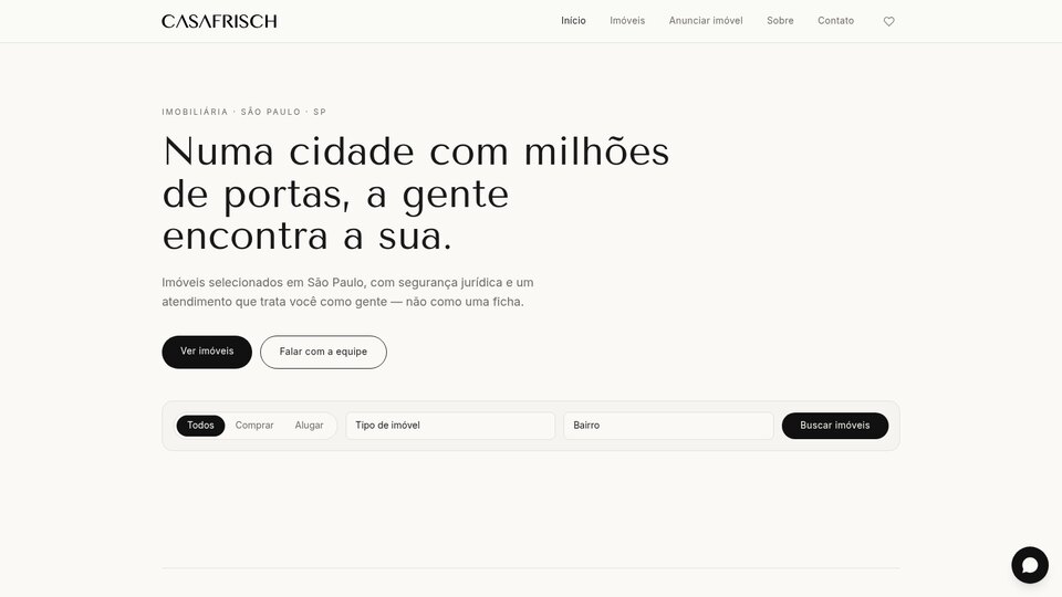 Casa Frisch · Site