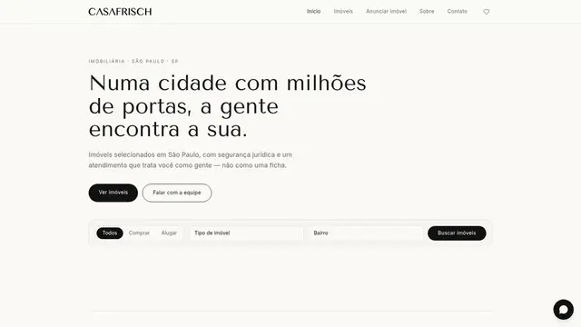 Casa Frisch · Site