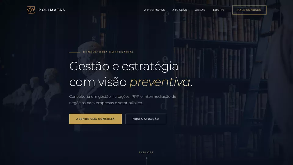 Polimatas · Site
