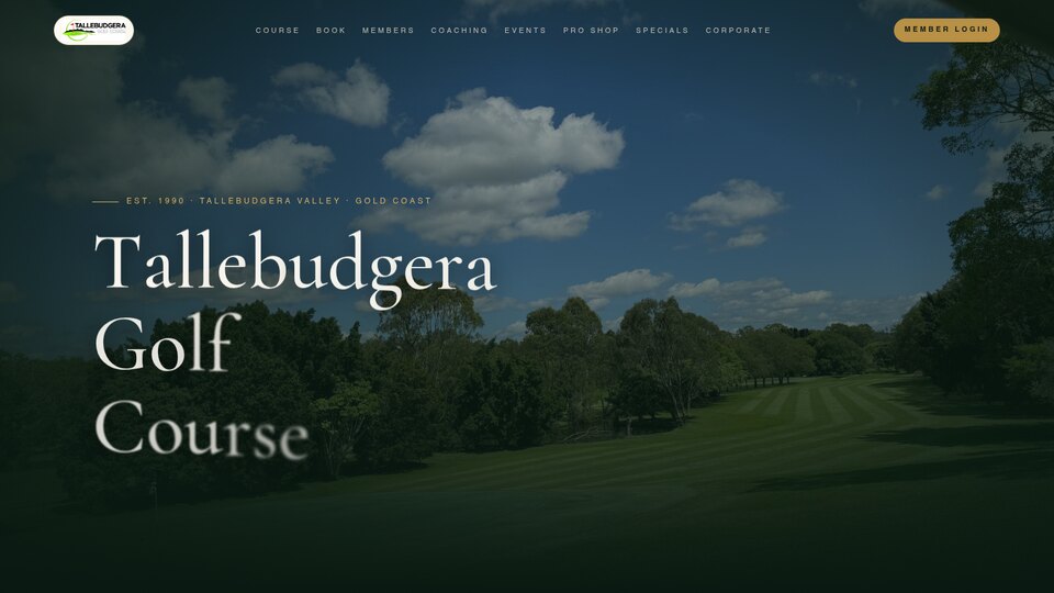 Tallebudgera Golf · Site