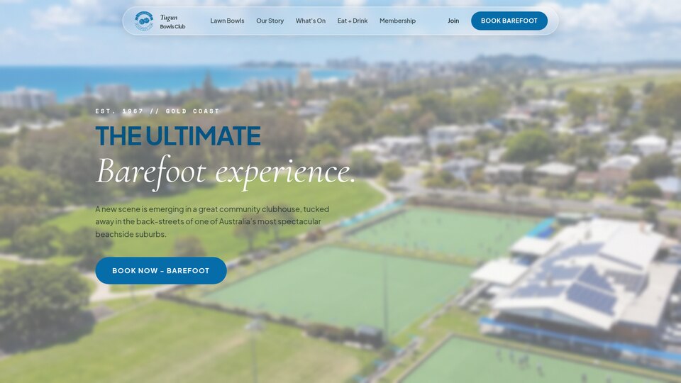 Tugun Bowls Club · Site