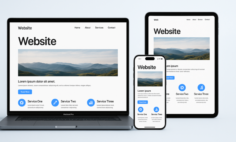 Criações de Website para emrpesas com Landing Pages de alta conversão